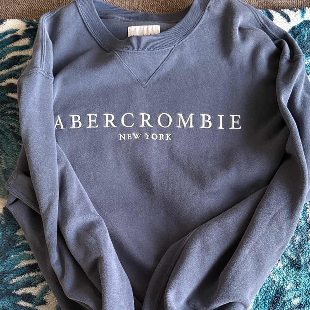 Abercrombie & Fitch Blue Sweater